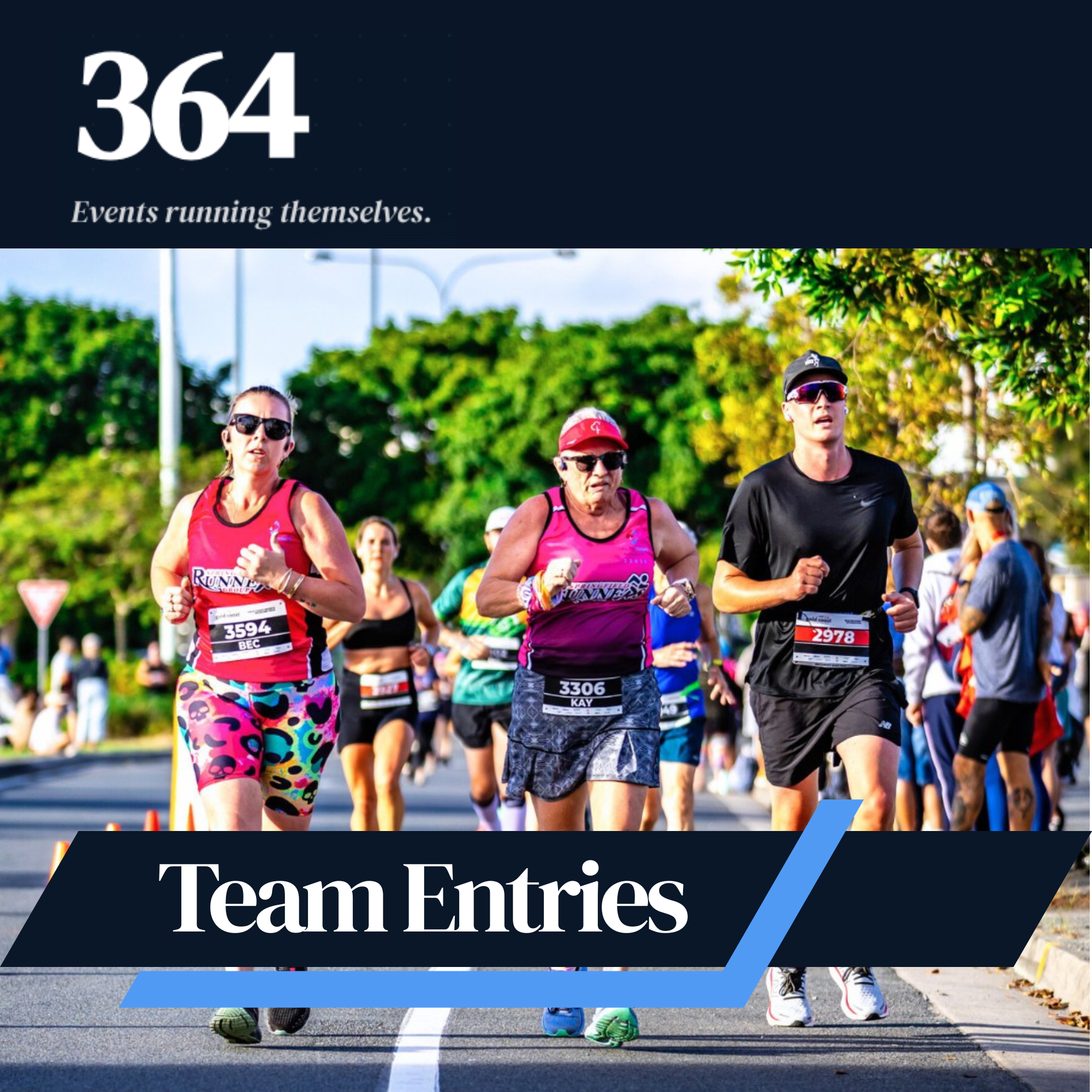 Individual team entry